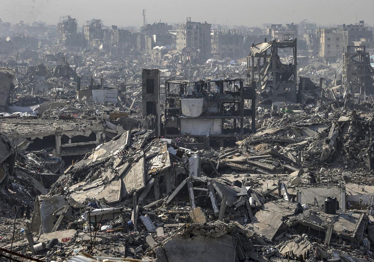 El resultado de la ofensiva israelí sobre el campo de refugiados de Jabalia, al norte de la franja de Gaza