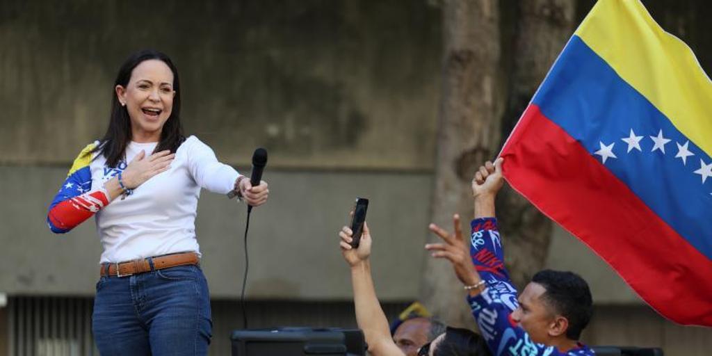 La líder de la oposición venezolana María Corina Machado, Premio Nobel de la Paz 2025