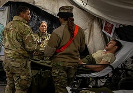 Dentro del hospital de campaña secreto de la OTAN