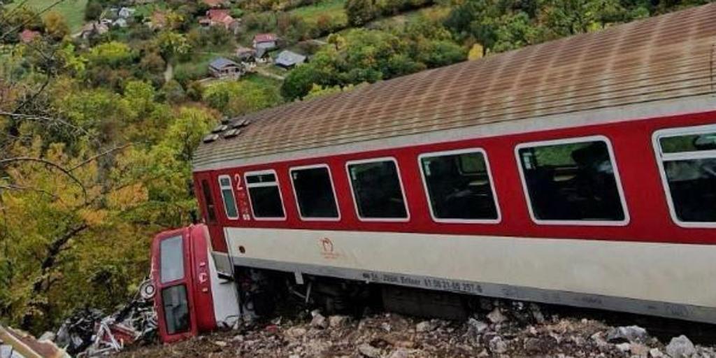 Al menos 20 heridos en una colisión entre dos trenes en el este de Eslovaquia