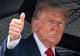 Trump, exultante rumbo a Israel: «Quizá yo no vaya al cielo, pero he mejorado la vida de mucha gente»