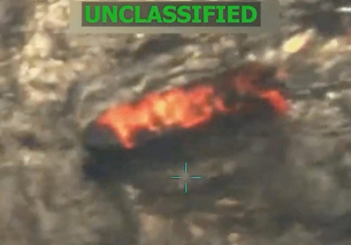 Una de las narcolanchas neutralizadas por EE.UU.