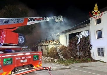 Tragedia en Italia: tres hermanos provocan una explosión durante un desahucio y matan a tres policías