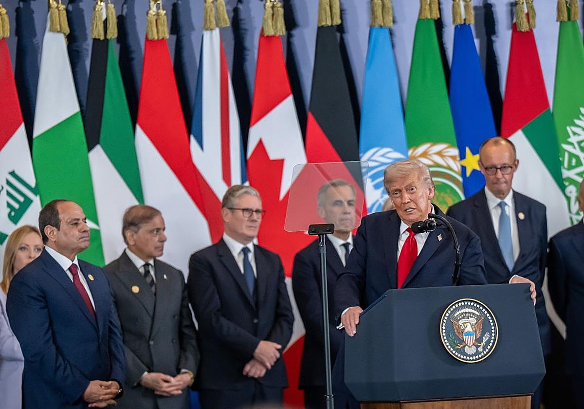 El presidente estadounidense, Donald Trump,