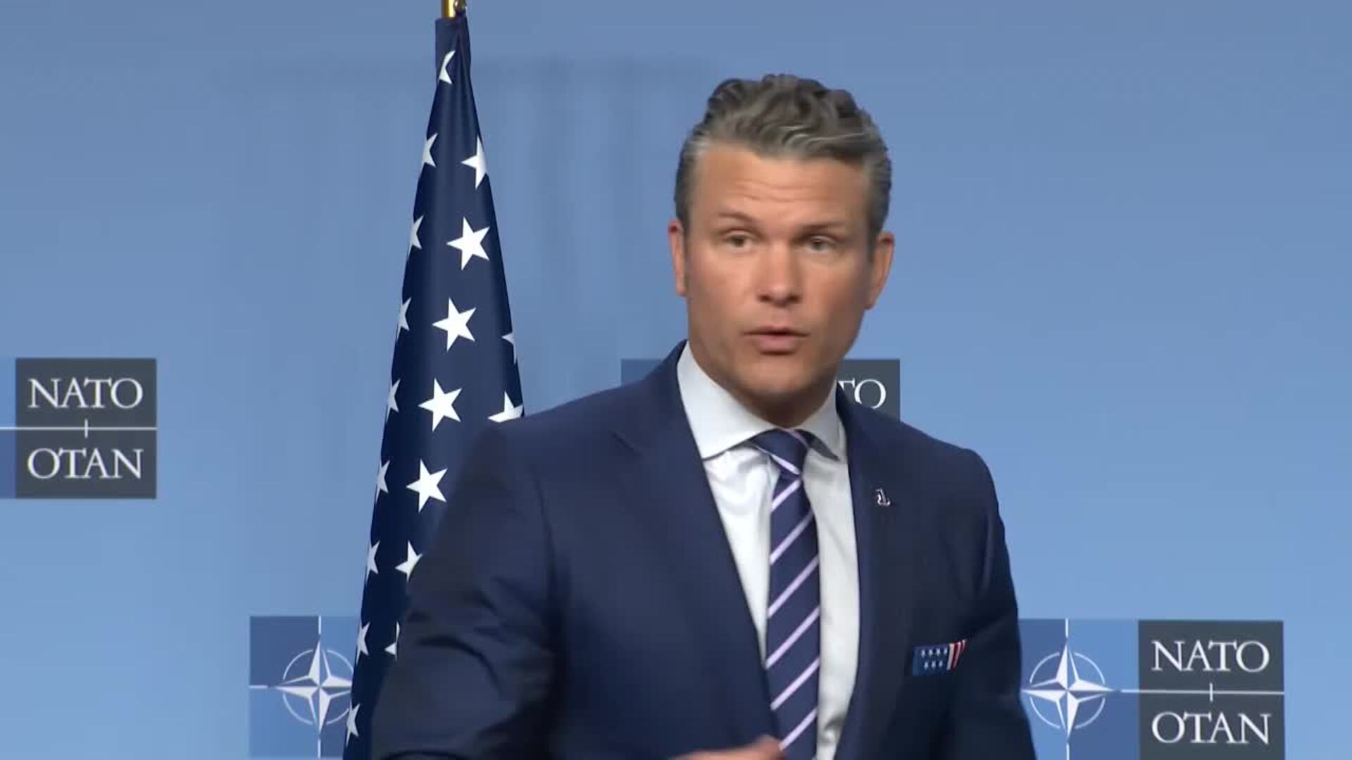 Hegseth pide a los aliados de la OTAN comprar más armas estadounidenses para Ucrania
