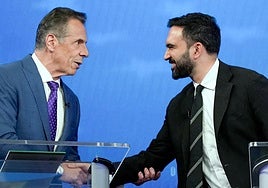 Mamdani y Cuomo se fajan en un debate áspero, con Trump de protagonista ausente