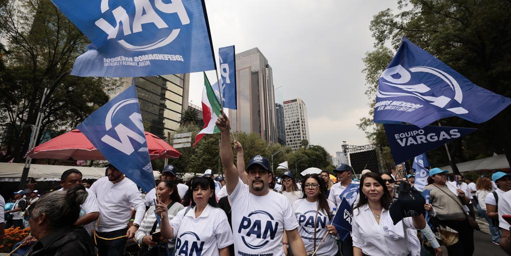 La oposición en México se divide frente a la hegemonía de Sheinbaum: el PAN anuncia que se separa del PRI