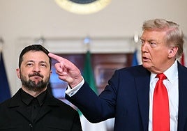 Gritos, mapas y la exigencia de ceder el Donbass: el encuentro a puerta cerrada entre Trump y Zelenski acabó en otra bronca