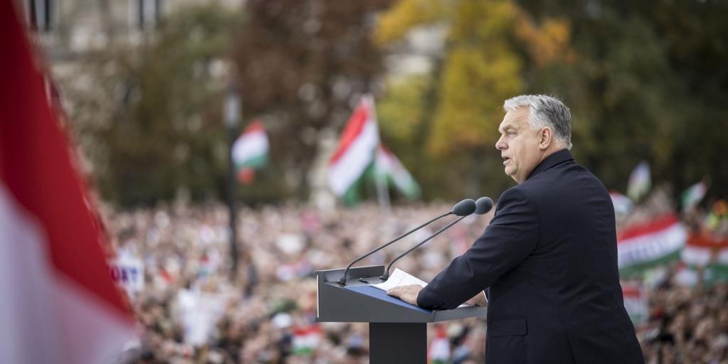 Orbán rechaza la ayuda a Ucrania en el día del orgullo húngaro