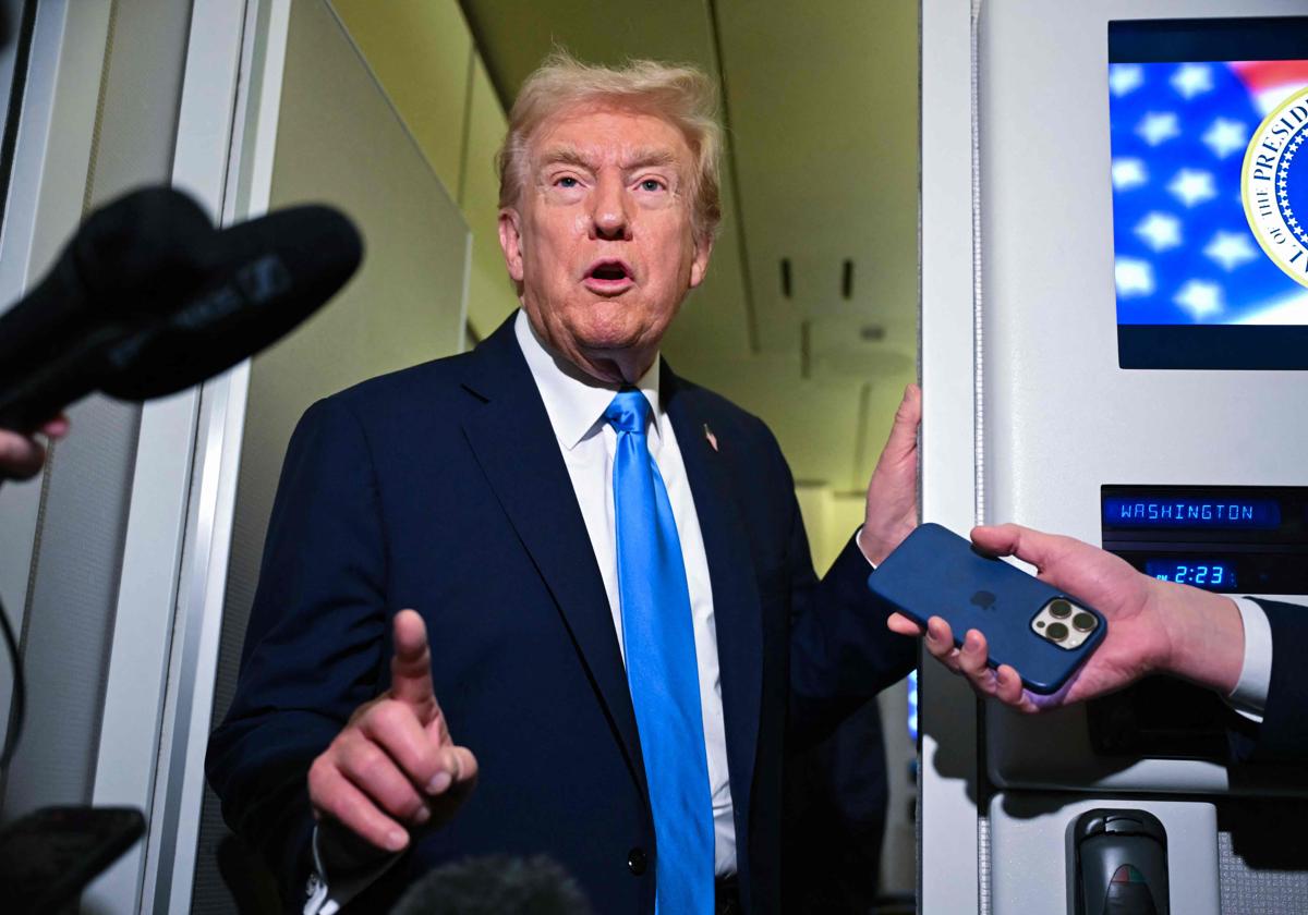 El presidente de EE.UU., Donald Trump.