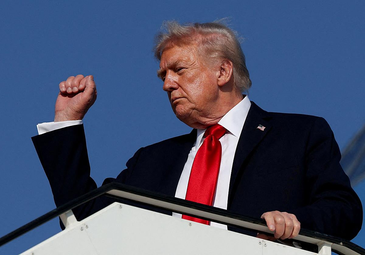 El presidente de EE.UU., Donald Trump.