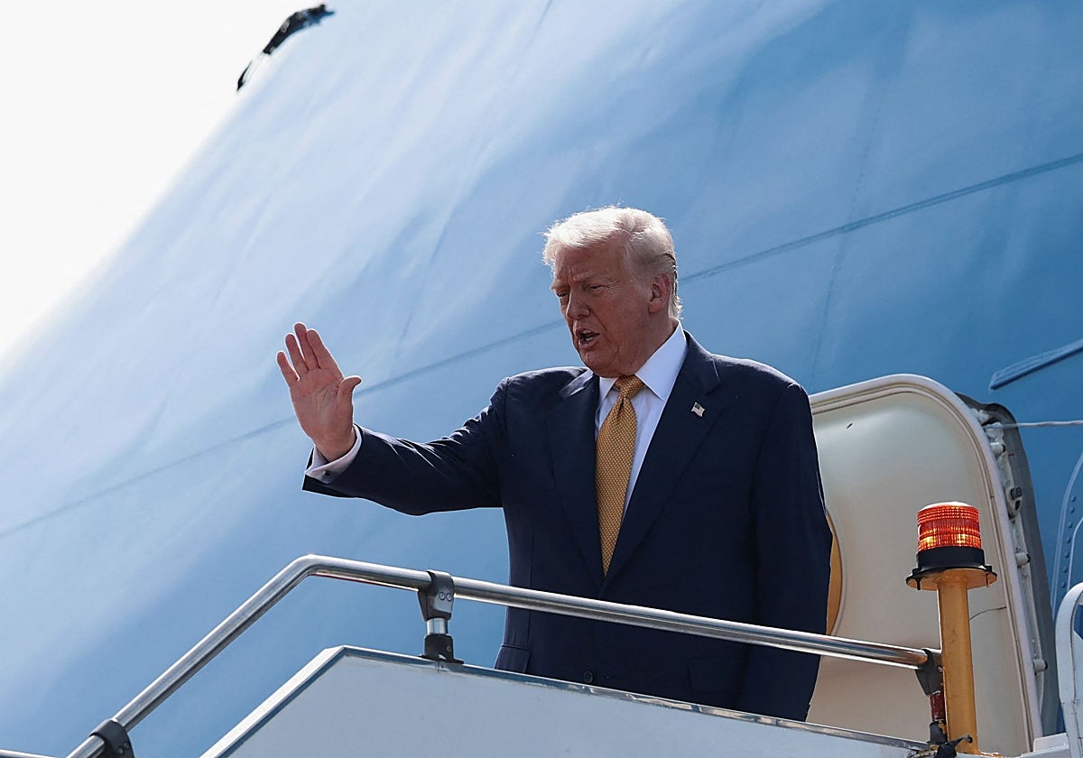 Trump se deja querer para un tercer mandato, prohibido por la Constitución: «Me encantaría»