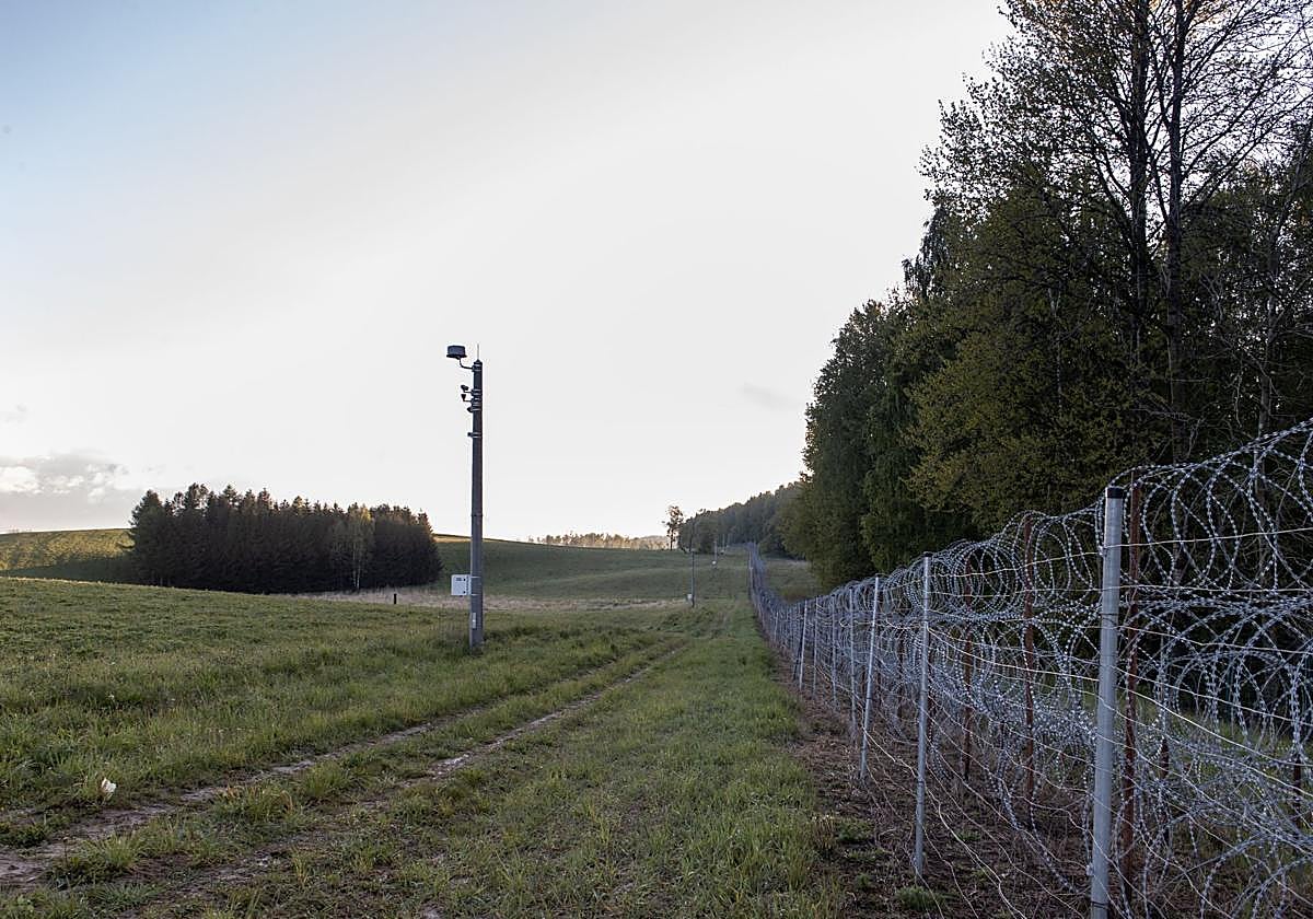 La triple frontera entre Rusia (Kaliningrado), Lituania y Polonia
