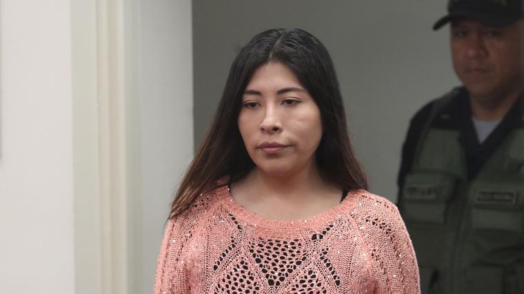 La ex primera ministra Betssy Chávez