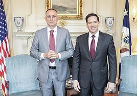 Marco Rubio recibe en Washington a José Daniel Ferrer, el opositor desterrado por el régimen cubano