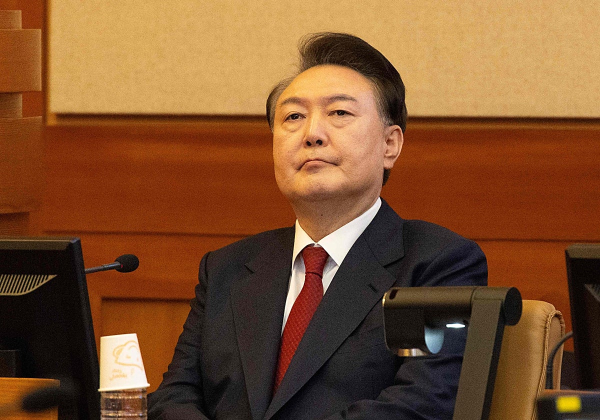 El expresidente surcoreano, Yoon Suk-yeol