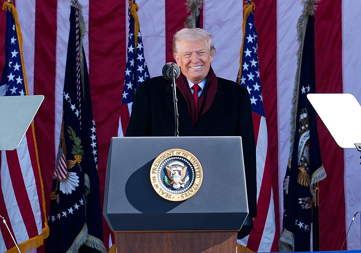 El presidente de EE.UU., Donald Trump.