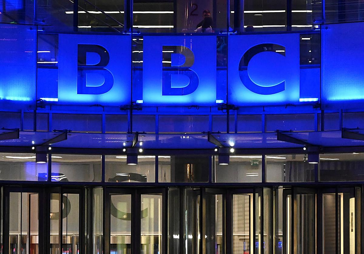 Las instalaciones de la cadena pública británica BBC