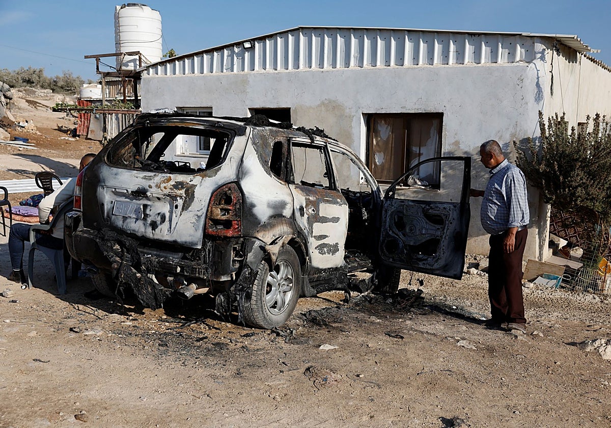 Consecuencias de un ataque de colonos cerca de Tulkarm