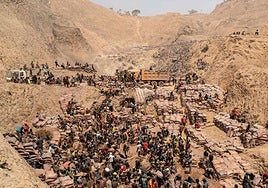 Al menos 32 muertos por el derrumbe en una mina de cobalto en República Democrática del Congo