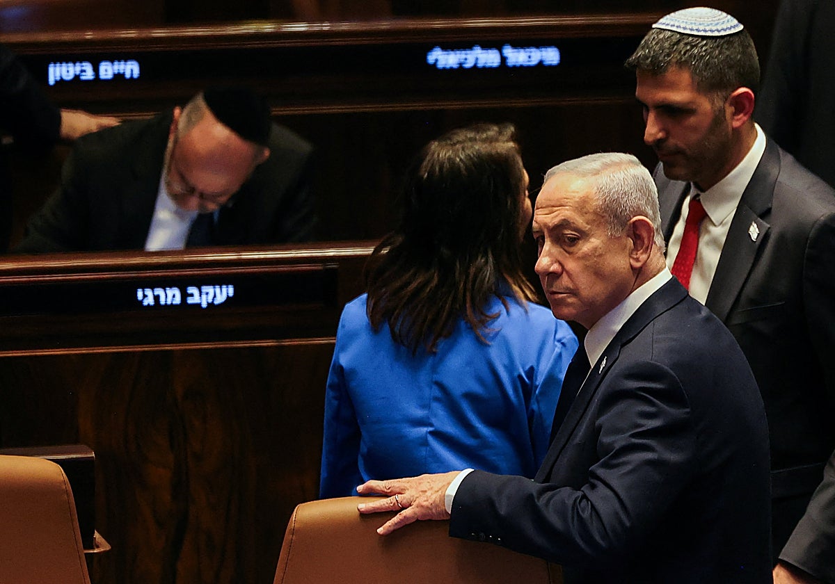 El primer ministro israelí, Benjamin Netanyahu