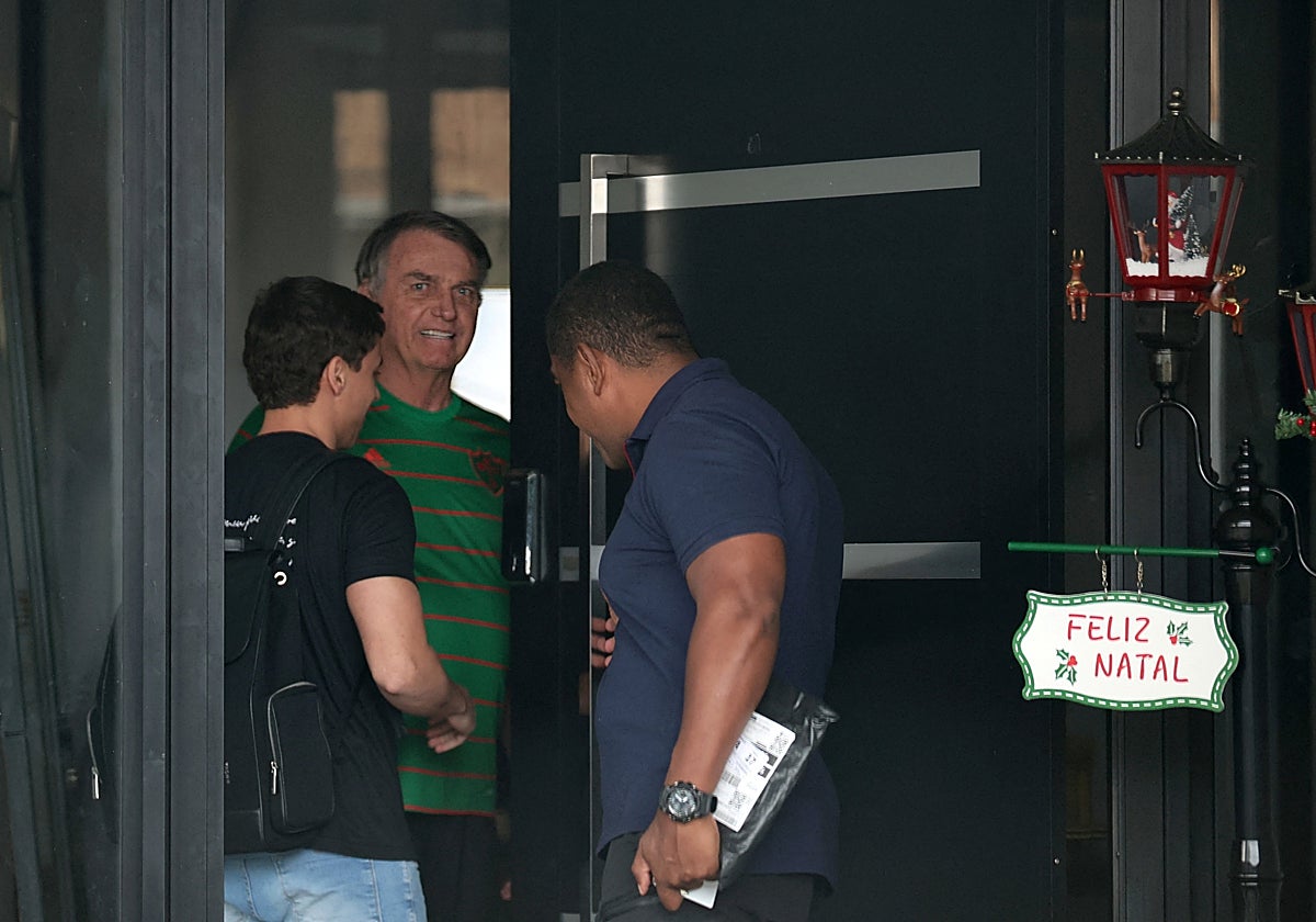 El expresidente brasileño, Jair Bolsonaro