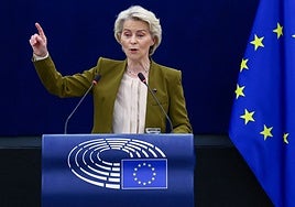 Ucrania y Europa deben participar en las negociaciones de paz, defiende Von der Leyen
