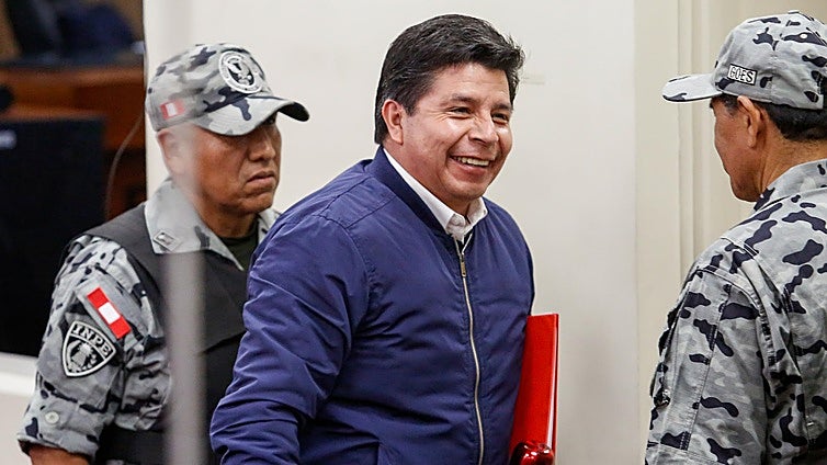 Condenado el expresidente peruano Pedro Castillo a 11 años y medio de prisión por intento de golpe de Estado