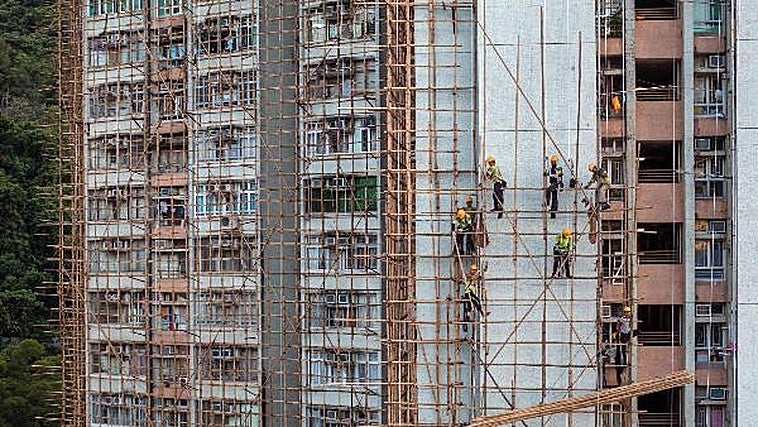 Los andamios de bambú en Hong Kong: una tradición que resultó letal