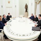 La reunión en Moscú este martes parece no haber supuesto ningún avance hacia la paz en Ucrania