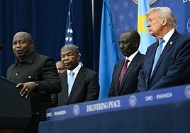 Trump y los líderes de Ruanda y la República Democrática del Congo firman un acuerdo pese a los nuevos episodios de violencia