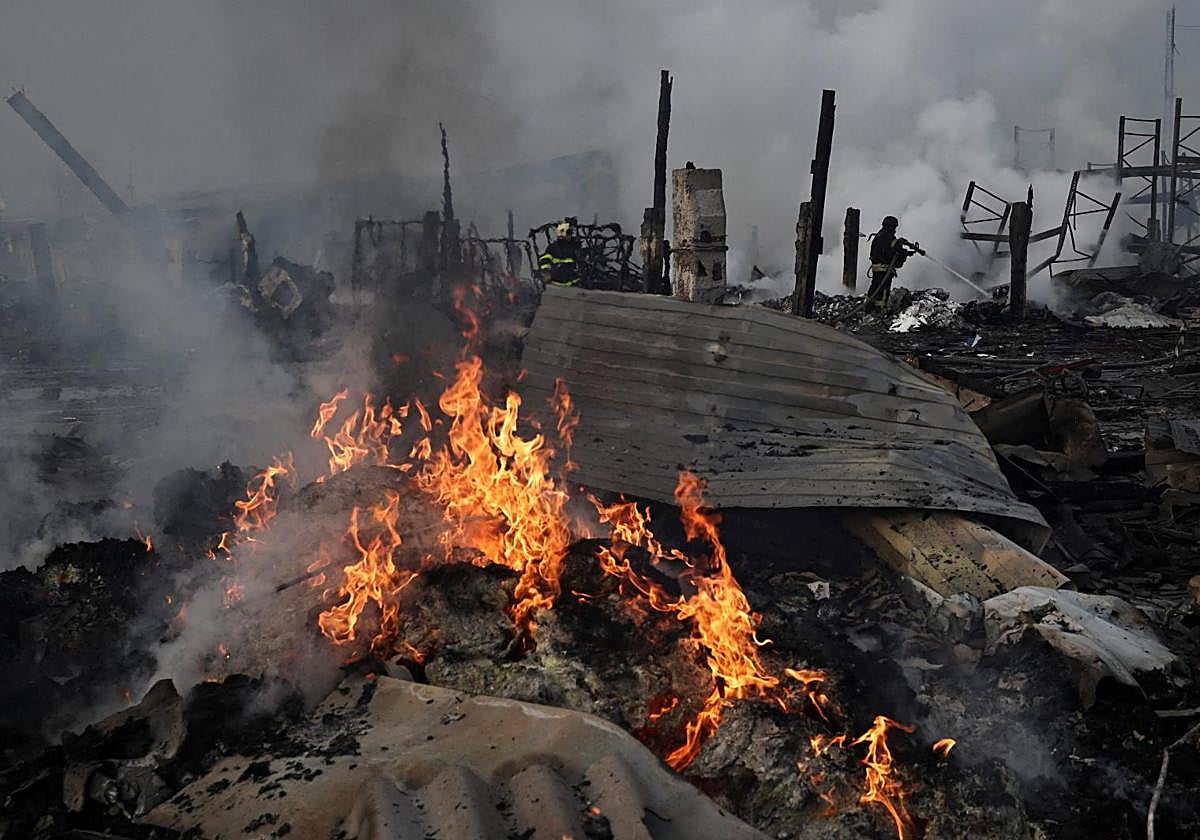 Ataque ruso en Ucrania