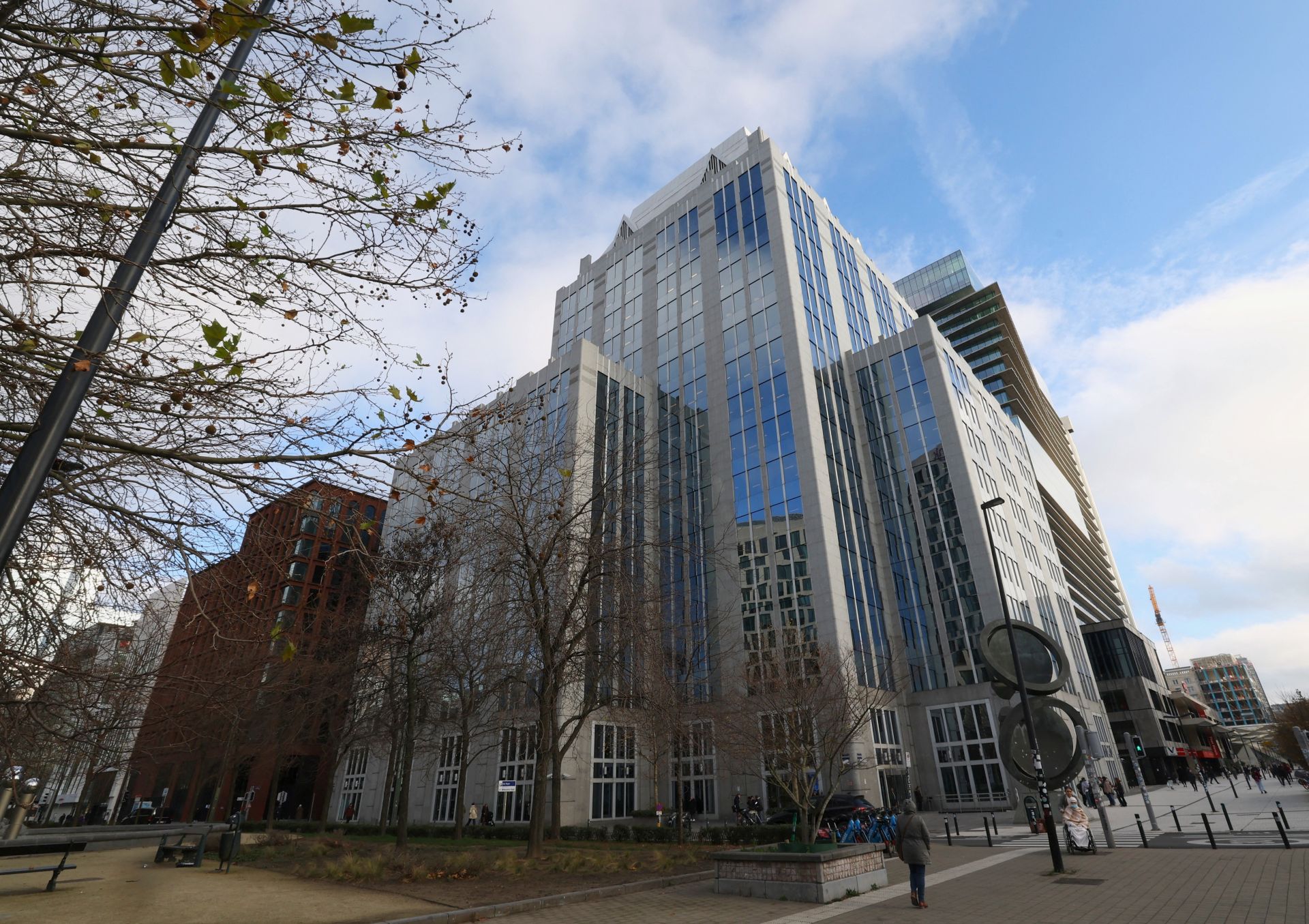 La sede de Euroclear en Bruselas (Bélgica)