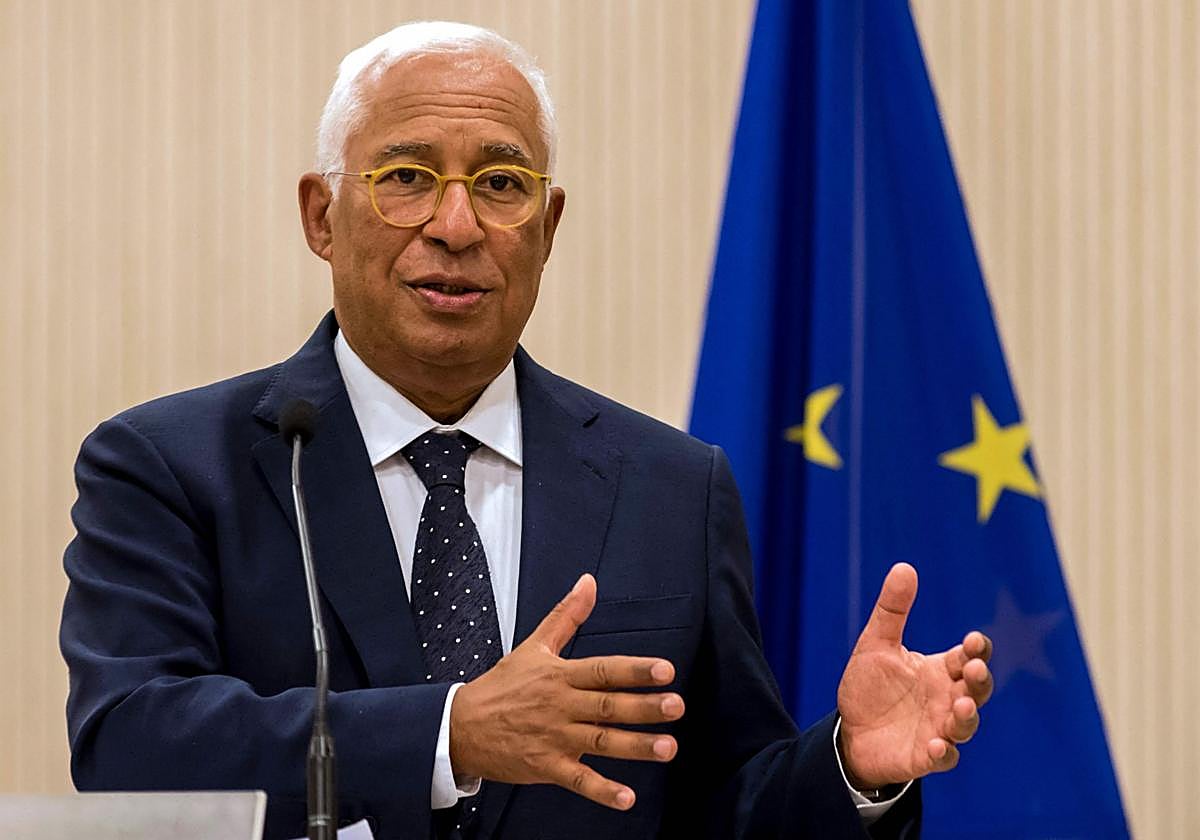 El presidente del Consejo Europeo, António Costa