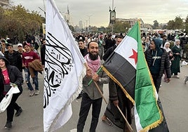 Damasco celebra de forma masiva su primer año libre de Assad