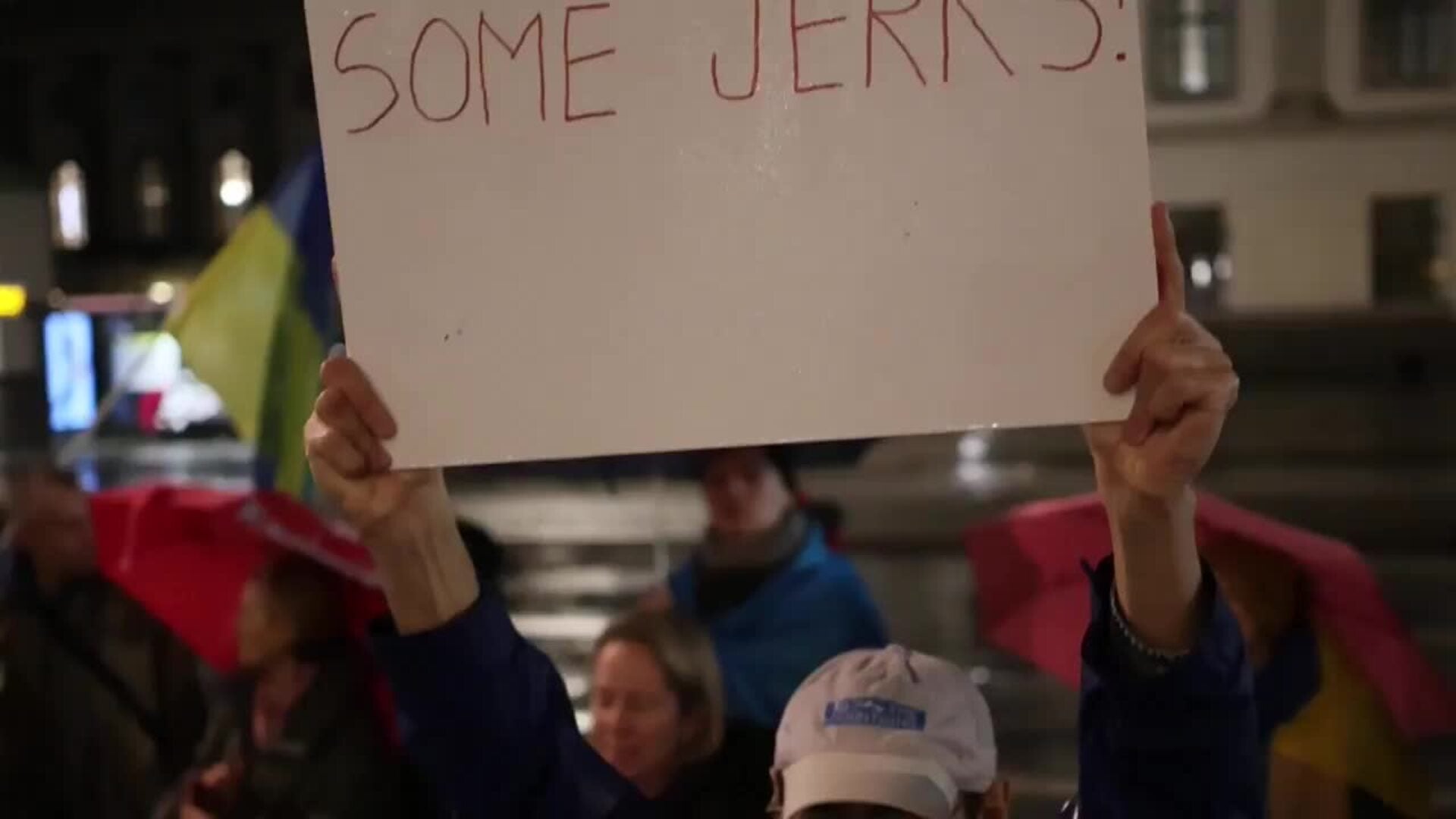 Activistas ucranianos protestan en Berlín contra la soprano rusa Anna Netrebko
