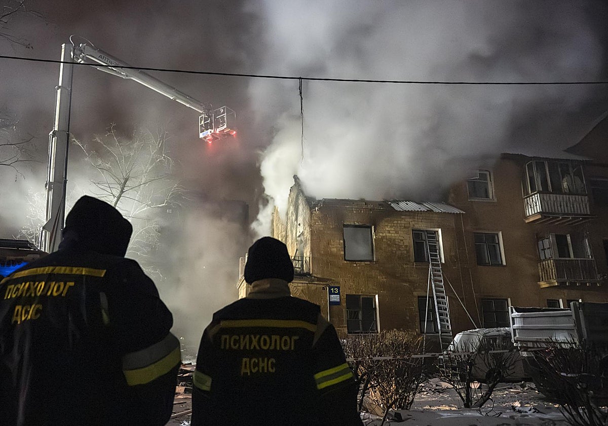 Este viernes Kiev sufrió un nuevo corte de electricidad por los ataques rusos