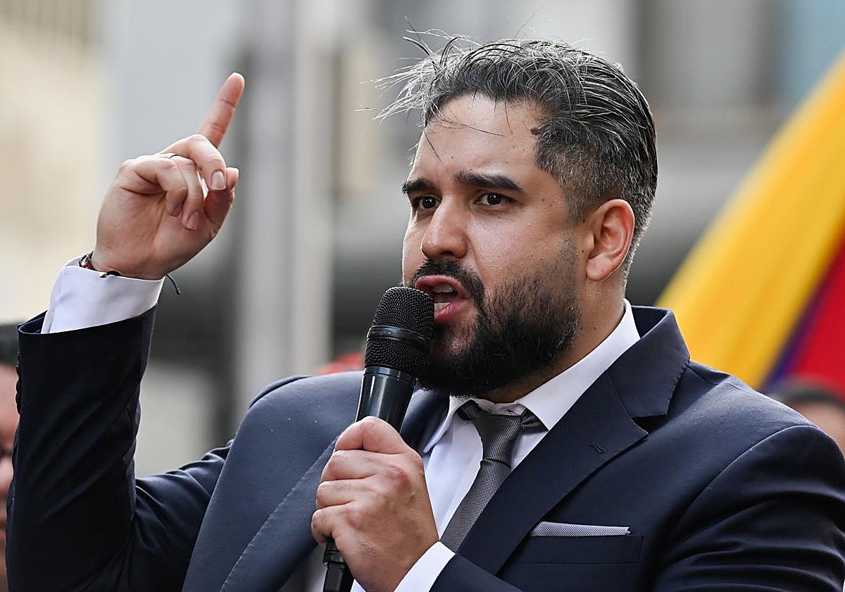 Nicolás Maduro Guerra, hijo de Nicolás Maduro, en una foto del pasado 5 de enero