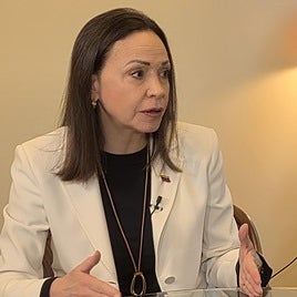 María Corina Machado: «Lo único que soporta al régimen y a Delcy Rodríguez es la represión»