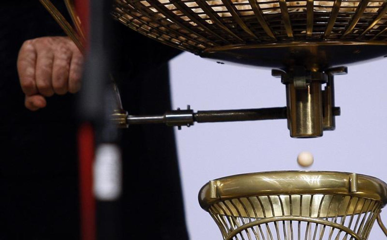 Bola del sorteo extraordinario de la Lotería de Navidad