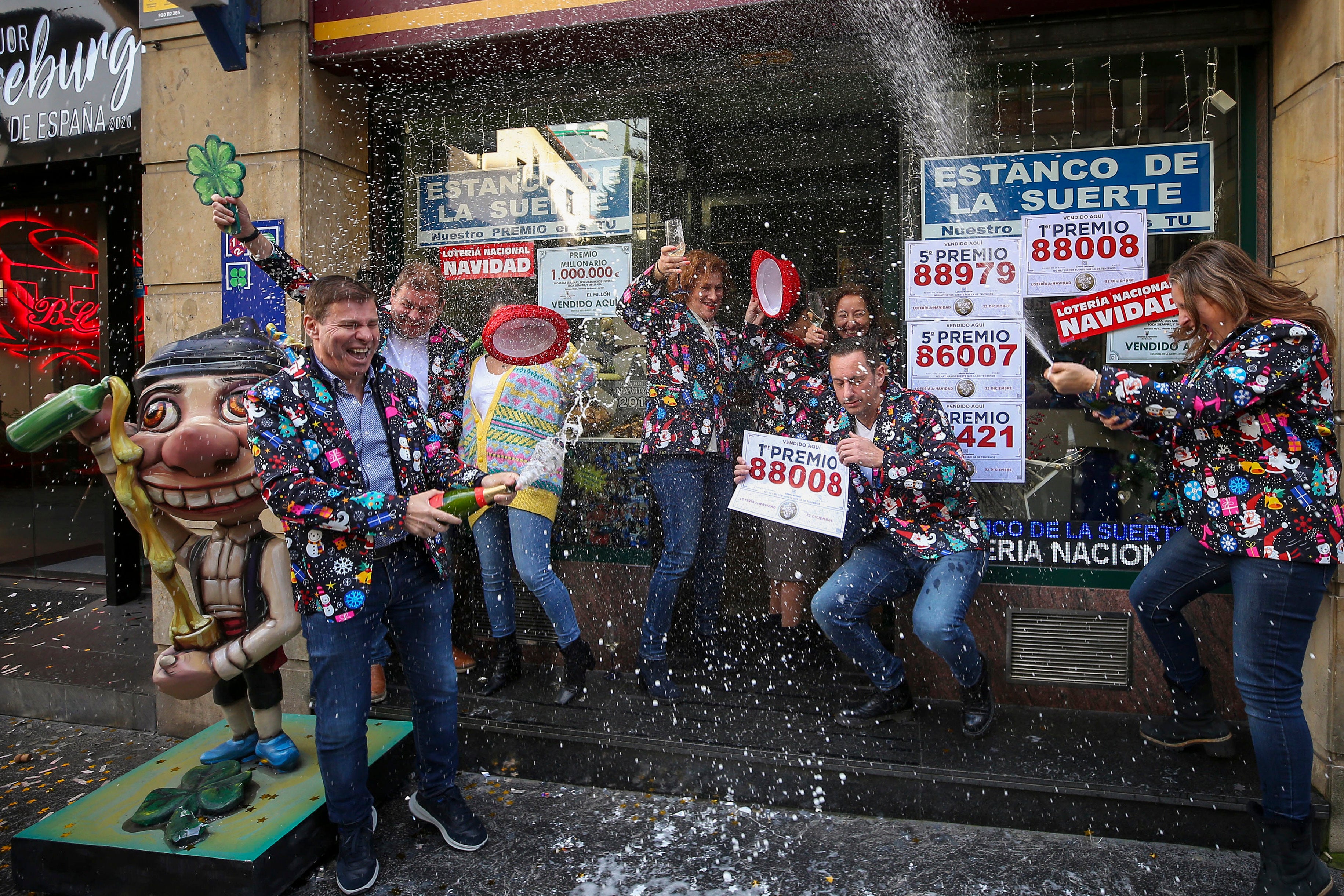 Las terminaciones más premiadas del Gordo de la Lotería de Navidad