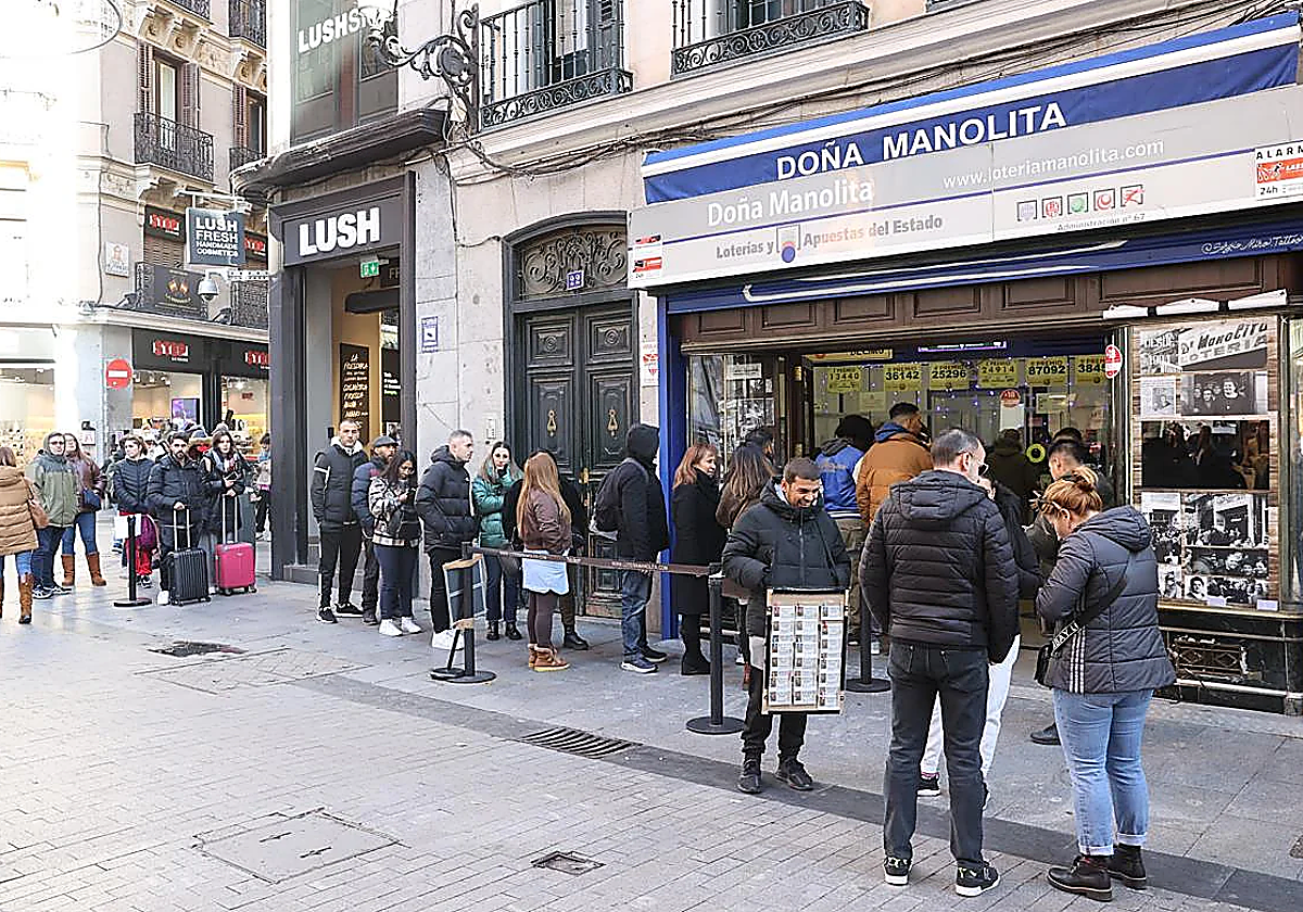 Dónde comprar lotería de Navidad en Madrid si no es en Doña Manolita: las mejores alternativas