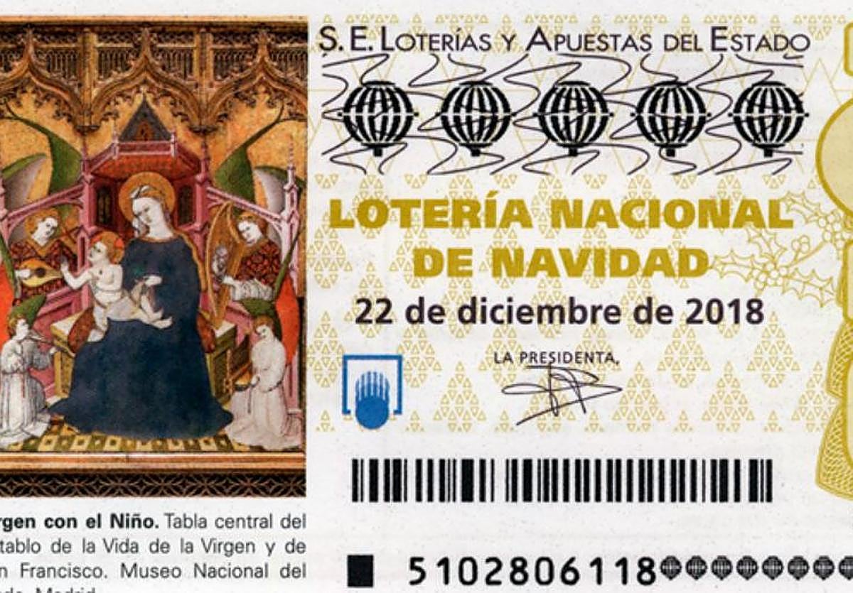Así puedes comprobar si tu décimo de la Lotería de Navidad es falso: las cinco características principales