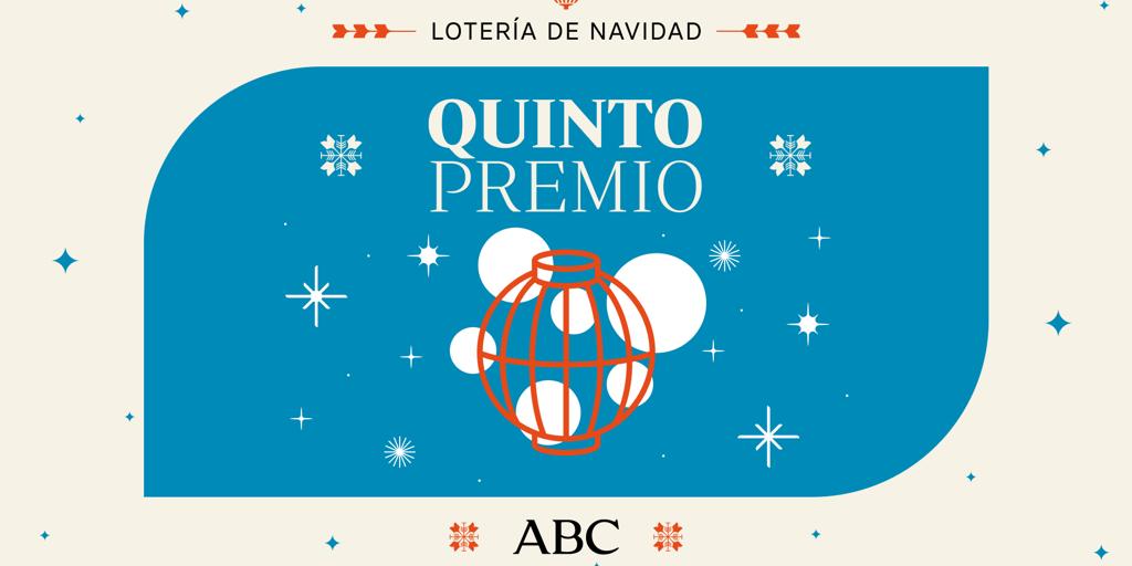 Este es el quinto premio de la Lotería de Navidad