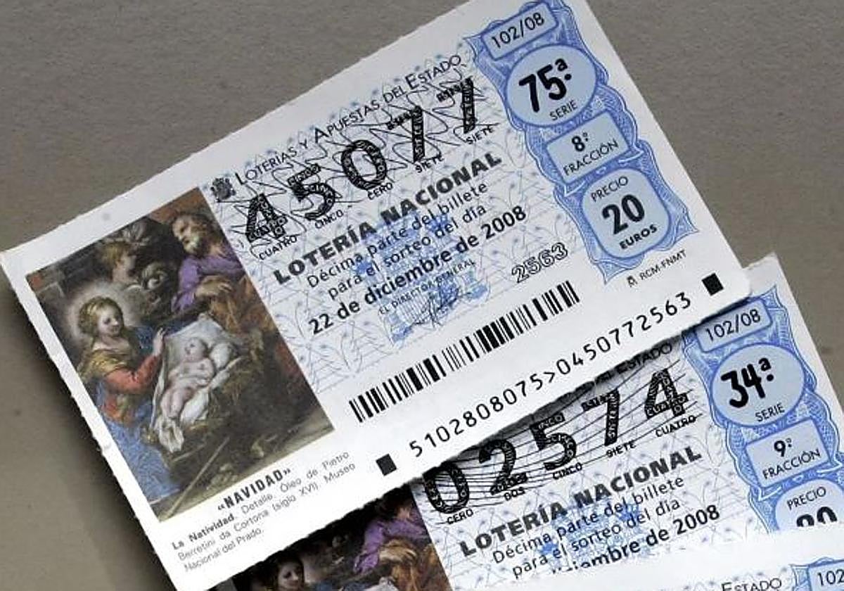 ¿Cómo se cobra una participación de la Lotería de Navidad y en qué se diferencia del décimo?