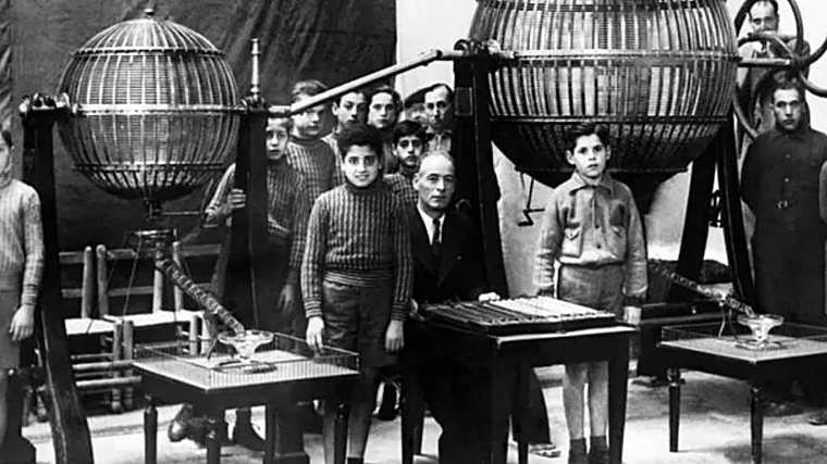 Sorteo de la Lotería Nacional en zona republicana durante la Guerra Civil