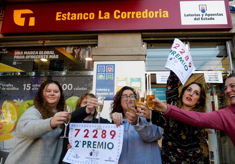 El segundo premio de la Lotería del Niño, el 72289