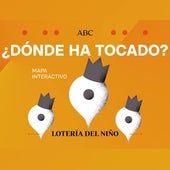 Mapa de premios de la Lotería del Niño: dónde ha tocado el Gordo y cómo se ha repartido el dinero