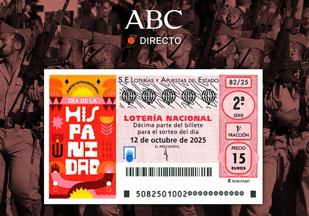 Sorteo Extraordinario de Lotería Nacional Día de la Hispanidad, en directo: comprobar número, décimo ganador y lista oficial de premios hoy, 12 de octubre