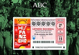 Lista oficial de premios del Sorteo Extraordinario del 12 de Octubre de la Lotería Nacional por el Día de la Hispanidad